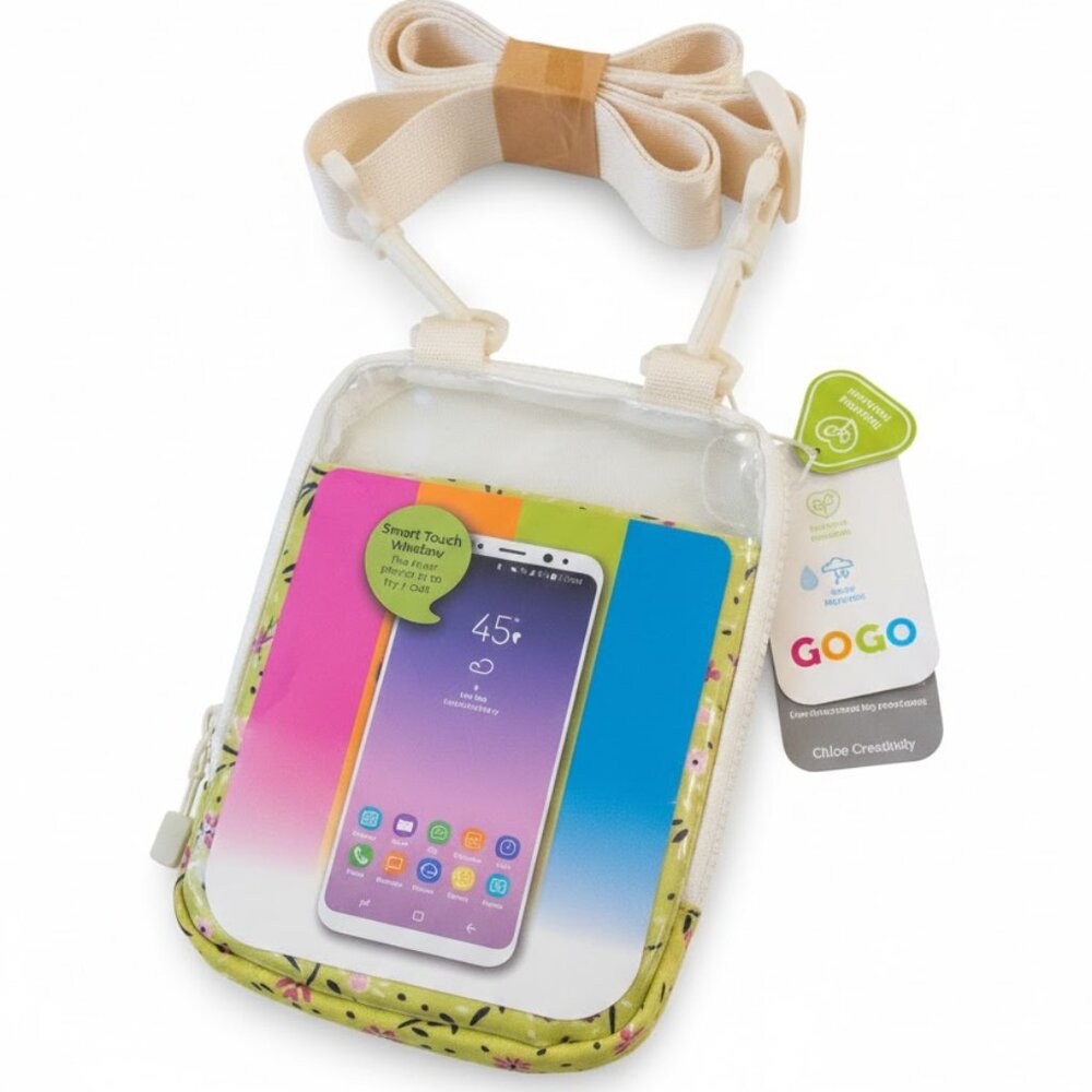 Crossbody Partial Clear Bag, Stadium Bag